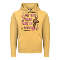Vintage Mustard on the third day  he rose Vintage Hoodie - MaliasSmallBusiness