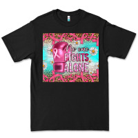 Black Breast cancer  no one fıghts alone tumbler Premium Tee - Artiststas