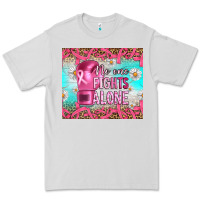 Breast Cancer  No One Fıghts Alone Tumbler Premium Tee | Teevron