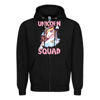 Black Unicorn Squad Zipper Hoodie - Bettercallsaul