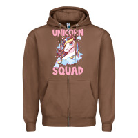 Chestnut Unicorn Squad Zipper Hoodie - Bettercallsaul