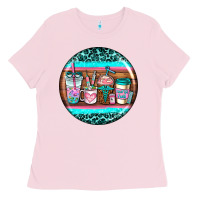 Bubblegum Pink nurse car coasters Ladies Tee - AdoDesignShop