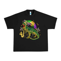 Black mardi gras tree rex Urban Heavy Tee - MaliasSmallBusiness