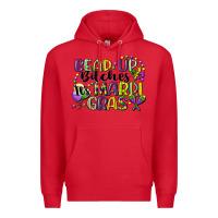Red bead up bitches its mardi gras Premium Hoodie - CowGirlArtShop