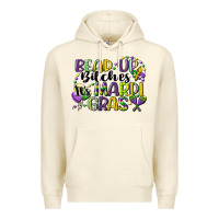 Sandshell bead up bitches its mardi gras Premium Hoodie - CowGirlArtShop