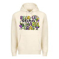 Tofu bead up bitches its mardi gras Premium Hoodie - CowGirlArtShop