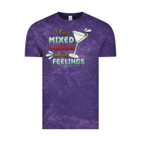 Cloud Purple i have mixed drinks about feeling Vintage Tee - MaliasSmallBusiness