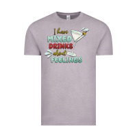 Vintage Zinc i have mixed drinks about feeling Vintage Tee - MaliasSmallBusiness