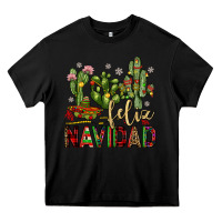 Black cactus feliz navidad Heavy Core Tee - JahusDesignShop