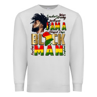 Dove Grey i am a black man Premium Sweatshirt - CowGirlArtShop
