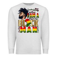 Oatmeal Heather i am a black man Premium Sweatshirt - CowGirlArtShop