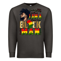 Smoke i am a black man Premium Sweatshirt - CowGirlArtShop