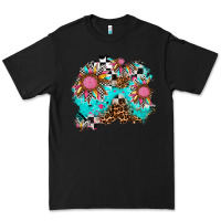 Black race sunflower patches Premium Tee - AdoDesignShop
