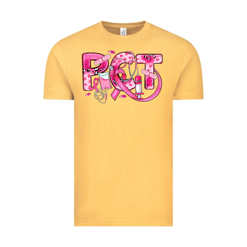 Breast Cancer Pct Patient Care Technician Vintage Tee by JahusDesignShop | Teevron