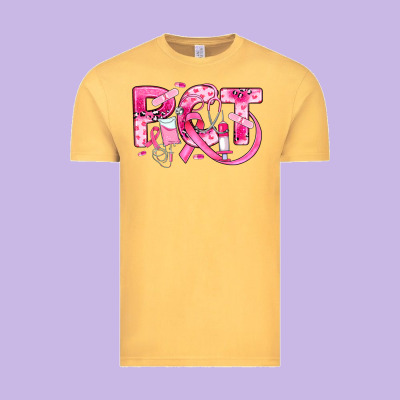 Breast Cancer Pct Patient Care Technician Vintage Tee Designed By Jahusdesignshop
