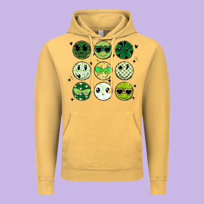 Funny St Patrick's Day Vintage Hoodie Designed By Maliassmallbusiness