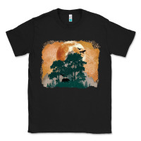 Black wilderness leopard Classic Tee - MaliasSmallBusiness