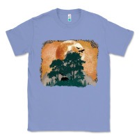 Colony Blue wilderness leopard Classic Tee - MaliasSmallBusiness