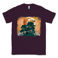 Plum wilderness leopard Classic Tee - MaliasSmallBusiness