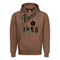Chestnut Born In 1950 Zipper Hoodie - Bettercallsaul