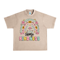French Oak choose kindness Urban Heavy Tee - MaliasSmallBusiness