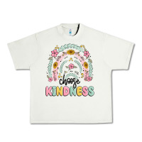 Pistachio choose kindness Urban Heavy Tee - MaliasSmallBusiness