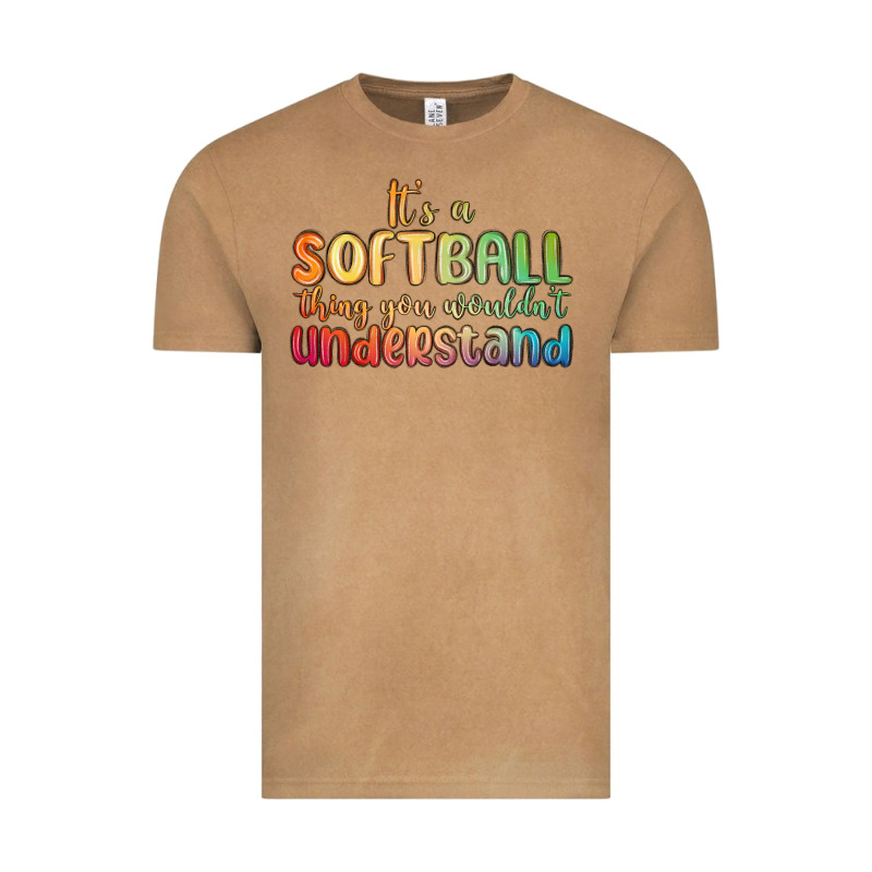 It S A Softball Thing You Wouldn T Understand Vintage Tee by MaliasSmallBusiness | Teevron