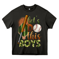 Asphalt let's do this boys field baseball Heavy Core Tee - BundleAndBundleShop