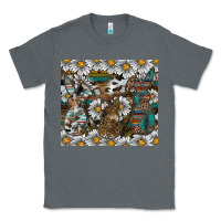 Charcoal Heather easter Classic Tee - CowhideDigitalArt