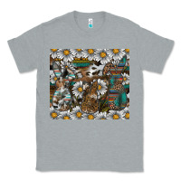Heather Grey easter Classic Tee - CowhideDigitalArt