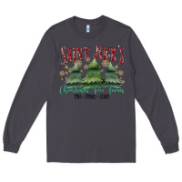 Smoke Saint Nick's Christmas Tree Farm Long Sleeve Tee - MaliasSmallBusiness