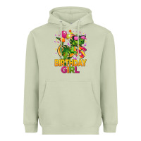 Matcha 6th birthday girl t rex pink Heavyweight Hoodie - CowGirlArtShop