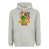 Moon Dust 6th birthday girl t rex pink Heavyweight Hoodie - CowGirlArtShop