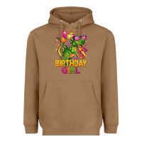 Toasted Coconut 6th birthday girl t rex pink Heavyweight Hoodie - CowGirlArtShop