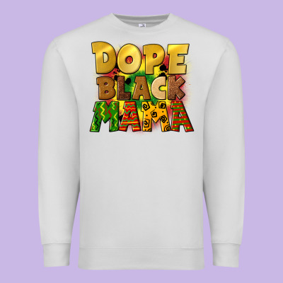 Dope Black Mama Juneteenth Premium Sweatshirt Designed By Cowgirlartshop