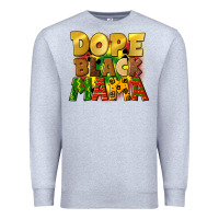 Heather Grey dope black mama juneteenth Premium Sweatshirt - CowGirlArtShop