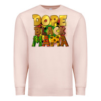 Pale Pink dope black mama juneteenth Premium Sweatshirt - CowGirlArtShop