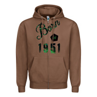 Chestnut Born In 1951 Zipper Hoodie - Bettercallsaul