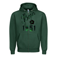 Sports Green Born In 1951 Zipper Hoodie - Bettercallsaul