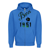 True Royal Born In 1951 Zipper Hoodie - Bettercallsaul