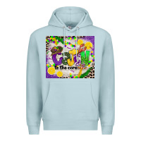 Blue Mist cajun to the core Premium Hoodie - CowGirlArtShop