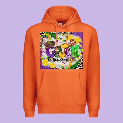 Cajun To The Core Premium Hoodie Designed By Cowgirlartshop