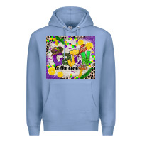 Colony Blue cajun to the core Premium Hoodie - CowGirlArtShop