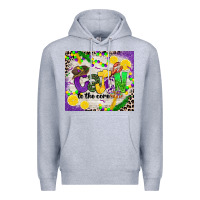 Heather Grey cajun to the core Premium Hoodie - CowGirlArtShop