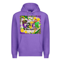 Purple cajun to the core Premium Hoodie - CowGirlArtShop