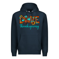 Navy love thanksgiving Premium Hoodie - JahusDesignShop