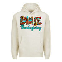 Oatmeal Heather love thanksgiving Premium Hoodie - JahusDesignShop
