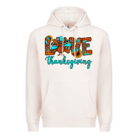 Pale Pink love thanksgiving Premium Hoodie - JahusDesignShop