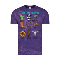 Cloud Purple so god made a cowboy Vintage Tee - MaliasSmallBusiness