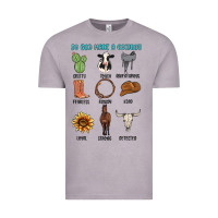 Vintage Zinc so god made a cowboy Vintage Tee - MaliasSmallBusiness